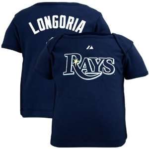  Majestic Tampa Bay Rays #3 Evan Longoria Infant Navy Blue 