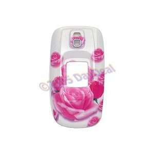  Pink Roses Faceplate for Samsung A880 MM A880 Cell Phones 