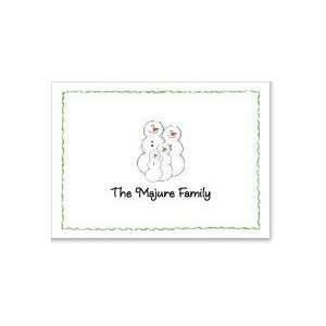  Simple Snowmen Family of 4 Stationery Health & Personal 