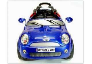 PERSONALISED NUMBER PLATE FOR KIDS RIDE ON CAR  