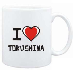  Mug White I love Tokushima  Cities