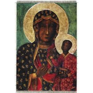  Silkscreen   Our Lady of Czestochowa, Medium 11 1/2 x 8 1 