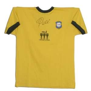  Pele Auto (yellow/toffs) (3xworld Cup Winner) Jersey 