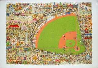 James Rizzi Take Me Out to the Ball Game 2D  