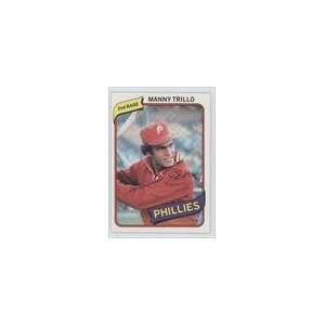  1980 Phillies Burger King #5   Manny Trillo Sports 