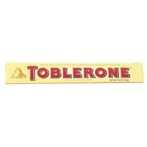 TOBLERONE OF SWITZERLAND MILK CHOCOLATE CANDY BAR 100 Gram (Pack of 