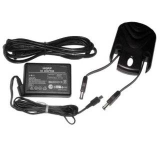 HQRP KIT (AC Power Adapter and Retractable Flat FireWire / iLink Cable 