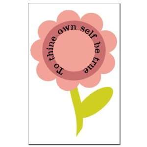  To Thine Own Self Be True Beliefs Mini Poster Print by 