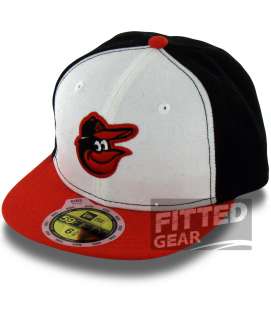 Baltimore ORIOLES HOME YOUTH Authentic Collection New Era 59Fifty 