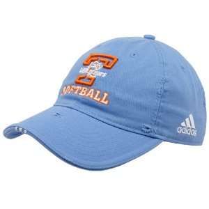   Tennessee Lady Vols Columbia Blue Softball Distressed Adjustable Hat