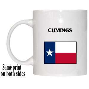  US State Flag   CUMINGS, Texas (TX) Mug 