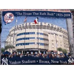  MLB 48x60 Stadium Tapestry   NY Yankees   Yankee Stadium 
