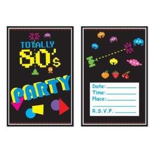  Totally 80s Party Invitations