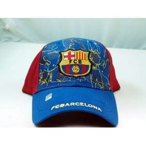  FC BARCELONA OFFICIAL TEAM LOGO CAP / HAT   FCB005 Sports 