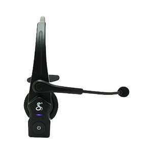 Black OEM Cobra Deluxe Plus Over the Head Bluetooth Headset CBTH1 PLUS