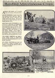 1918 Avery Antique Farm Tractor Thresher Catalog on CD  
