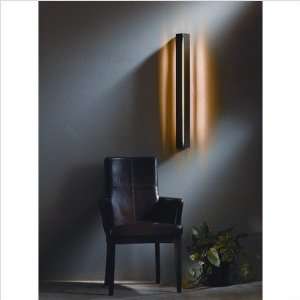   Wall Sconce Finish Black, Shade Color Acrylic Red