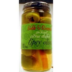 Gin Fizzed Citrus Stuffed Tipsy Olives Grocery & Gourmet Food