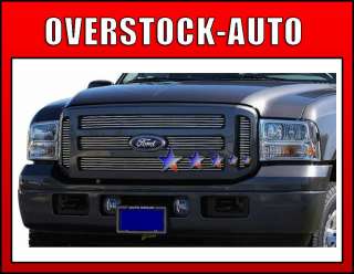 Stainless Billet Grille 05 07 Ford F 250 550 Super Duty  