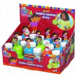    Dora Mini Bubble Tumbler, 12 Count Display (12 Pack) Toys & Games