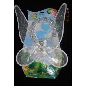   Tinkerbell The Arrival White Tinkerbell Wings with Halo Disney Fairies