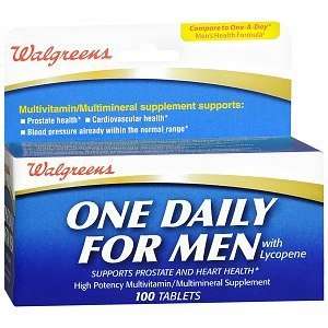  One Daily For Men with Lycopene ~ High potency Multivitamin 