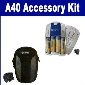  Canon Powershot A40 Digital Camera Accessory Kit includes 
