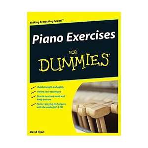 Piano Exercises for Dummies Book/CD Set