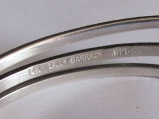 LILLY BARRACK 925/14K GOLD Herkimer Diamond Rhodalite CUFF BRACELET 