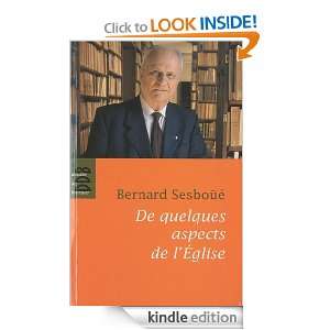 De quelques aspects dans lÉglise (THEOL A L UNIVE) (French Edition 