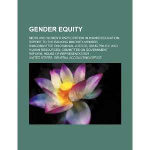  Gender equity mens and womens participation in higher 