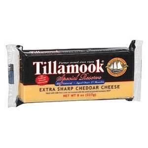Tillamook Extra Sharp Cheddar Cheese 8oz  Grocery 