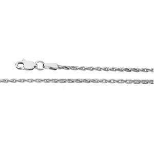  Clevereves 14K White Wheat Chain 20 Inch CleverEve 
