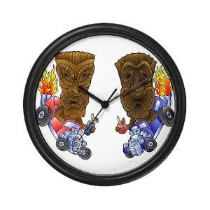  Drunk Drivin Tikis Drunk Wall Clock by 