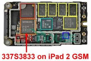   337S3833 iPhone 4 iPad 2 GSM Baseband Processor Free Express Shipping