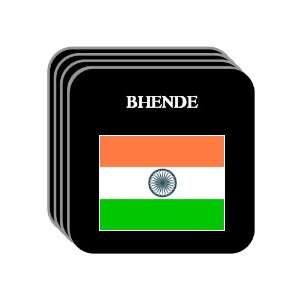  India   BHENDE Set of 4 Mini Mousepad Coasters 