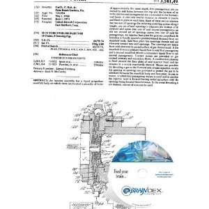    NEW Patent CD for SLOT TUBE SWIRLER INJECTOR 
