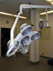 Heraeus 2003/2005 double ceiling mount surgery light  
