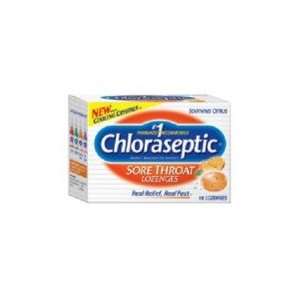  Chloraseptic Sore Throat Lozenges Soothing Citrus 18 