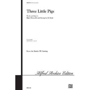  Three Little Pigs Choral Octavo