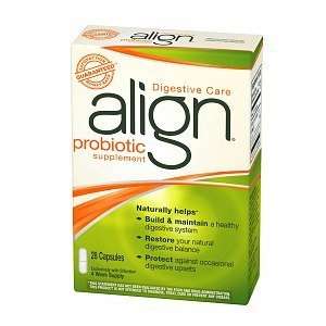  Align Digestive Care Probiotic Supplement, Capsules,28 ea 