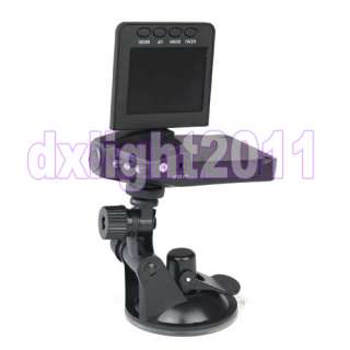 IR LED DVR 270° 2.5 Color LCD Car HD DVR Recorder Camera Night 