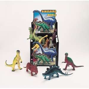   INCHES TALL   ONE DOZEN ASSORTED DINOSAURS PER BIG BOX Toys & Games