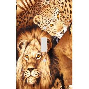  Big Cat Paradise Decorative Switchplate Cover