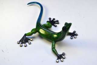 MARGARITA by Frogman Tim Cotterill Bronze Gecko  