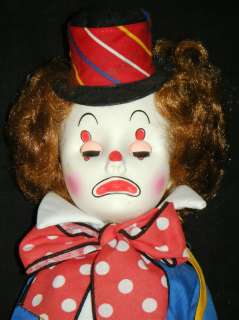 JETHRO CLOWN EFFANBEES HERE COME THE CLOWNS COLLECTION 18 Porcelain 
