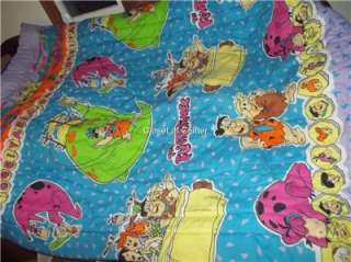 The Flintstones Character Twin Bed Comforter/Blanket (Vintage) Fred 
