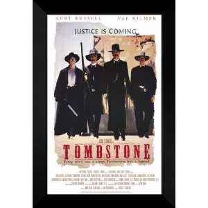  Tombstone 27x40 FRAMED Movie Poster   Style A   1993