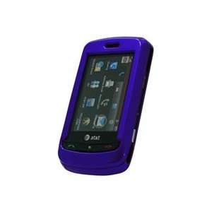   Blue Rubberized Proguard For LG Xenon GR500 Cell Phones & Accessories
