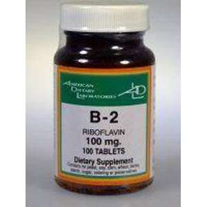  Vitamin B2 100 mg 100 tabs